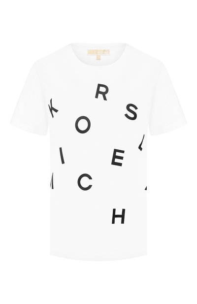 Женская хлопковая футболка MICHAEL MICHAEL KORS, арт. MU95M9397J