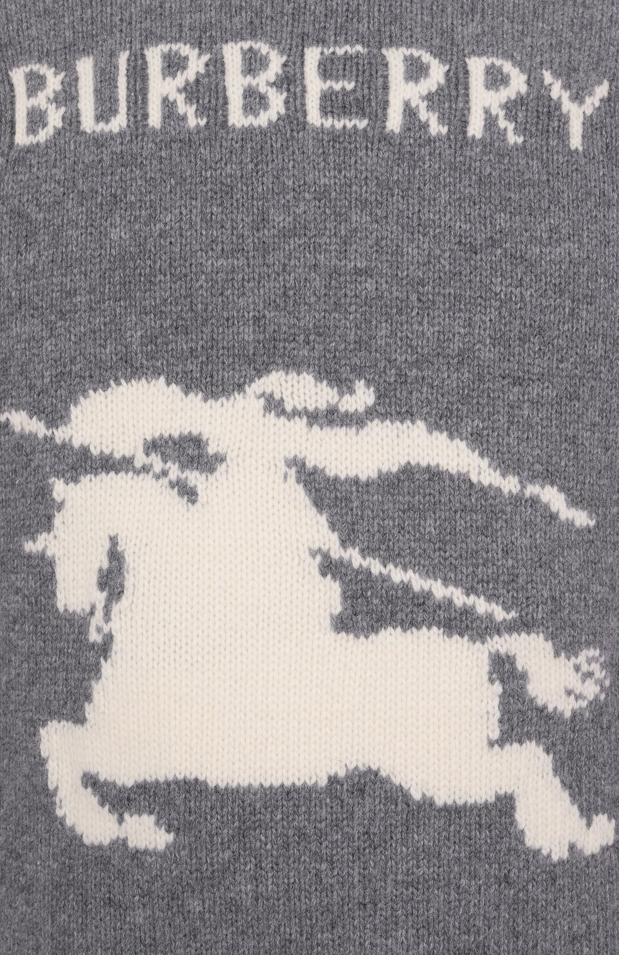 Свитер из шерсти и кашемира BURBERRY серого цвета по цене 146500 руб., арт. 8104878, фото 6 Свитер из шерсти и кашемира BURBERRY, арт. 8104878, фото 6