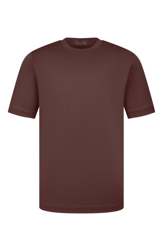 Хлопковая футболка MVST M26.CSM.K423/YAMU Коричневый M26.CSM.K423/YAMU