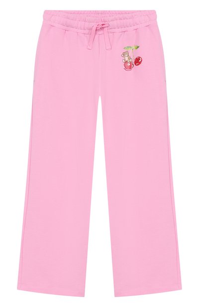 Комплект из толстовки и брюк MOSCHINO розового цвета по цене 35200 руб., арт. HDK038/LCA52, фото 4 Комплект из толстовки и брюк MOSCHINO, арт. HDK038/LCA52, фото 4