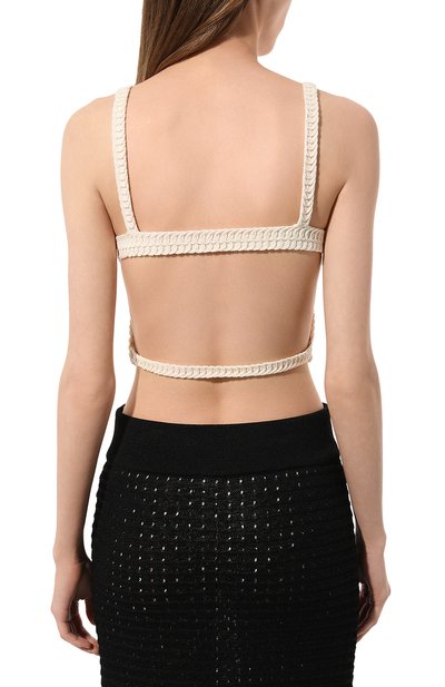 Хлопковый топ BLUMARINE, арт. P422M454R, фото 4