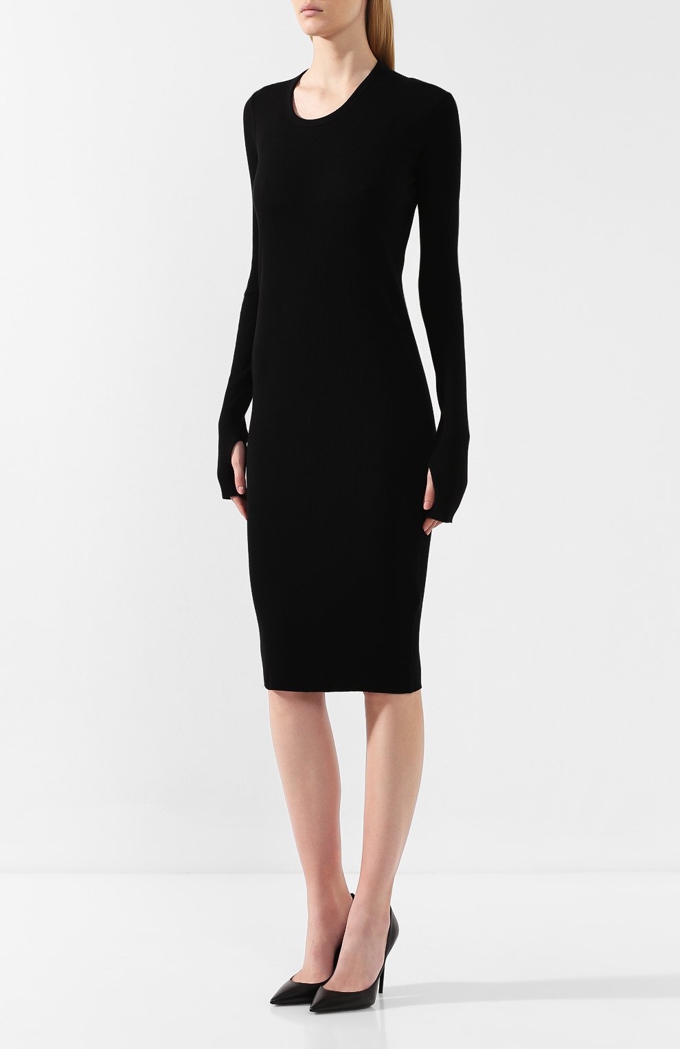 Хлопковое платье HELMUT LANG, арт. J06HW604, фото 3