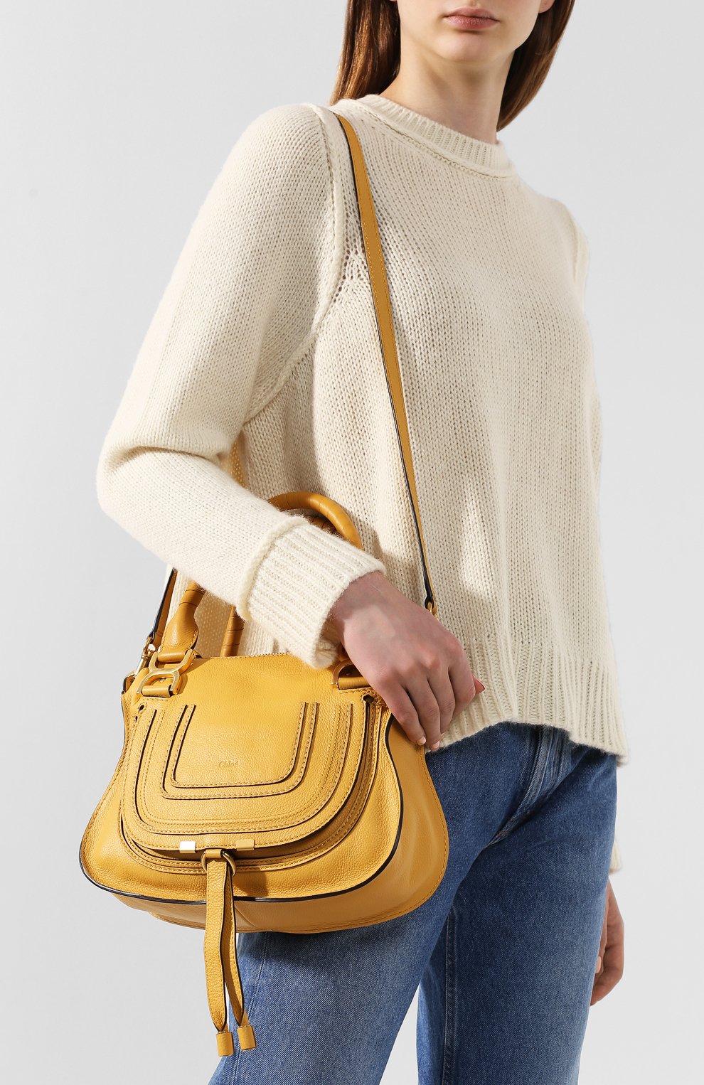 Сумка marcie small CHLOÉ, арт. CHC17WS928161, фото 5