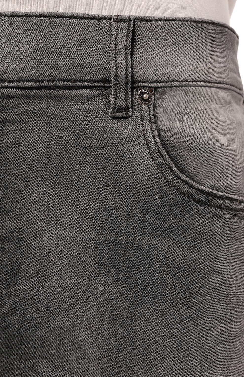 Джинсы BALMAIN серого цвета по цене 83050 руб., арт. DH1MI043/DE73, фото 5 Джинсы BALMAIN, арт. DH1MI043/DE73, фото 5