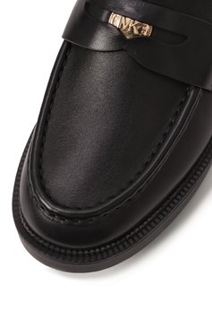 Женские кожаные пенни-лоферы eden MICHAEL MICHAEL KORS черного цвета, арт. 40R4EDMP1L | Фото 7 (Подошва: Платформа; Каблук высота: Низкий; Материал сплава: Проставлено; Драгоценные камни: Проставлено; Материал внутренний: Натуральная кожа; Материал внешний: Натуральная кожа)