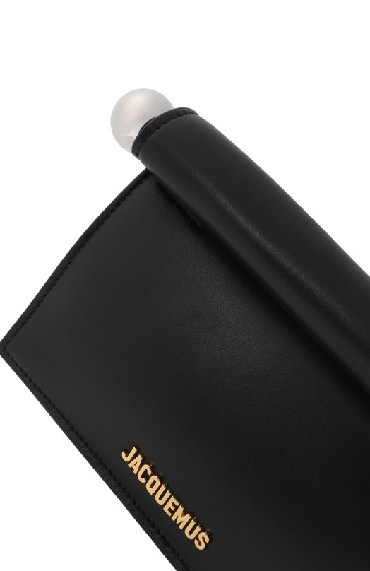 Клатч Le Rond Carre Jacquemus 24EBAW00392/AC27L14 Чёрный  24EBAW00392/AC27L14 Фото 6