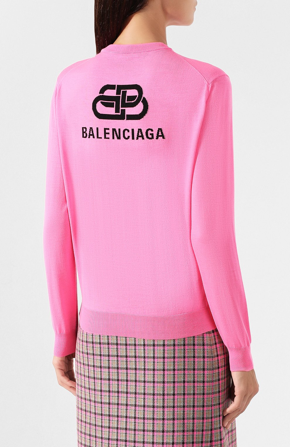 Шерстяной пуловер BALENCIAGA, арт. 583093/T1439, фото 4