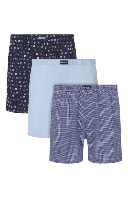Комплект из трех боксеров Diesel A22069/0WECZ Синий A22069/0WECZ
