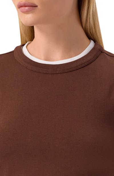 Хлопковый лонгслив DOROTHEE SCHUMACHER, арт. 228324, фото 5