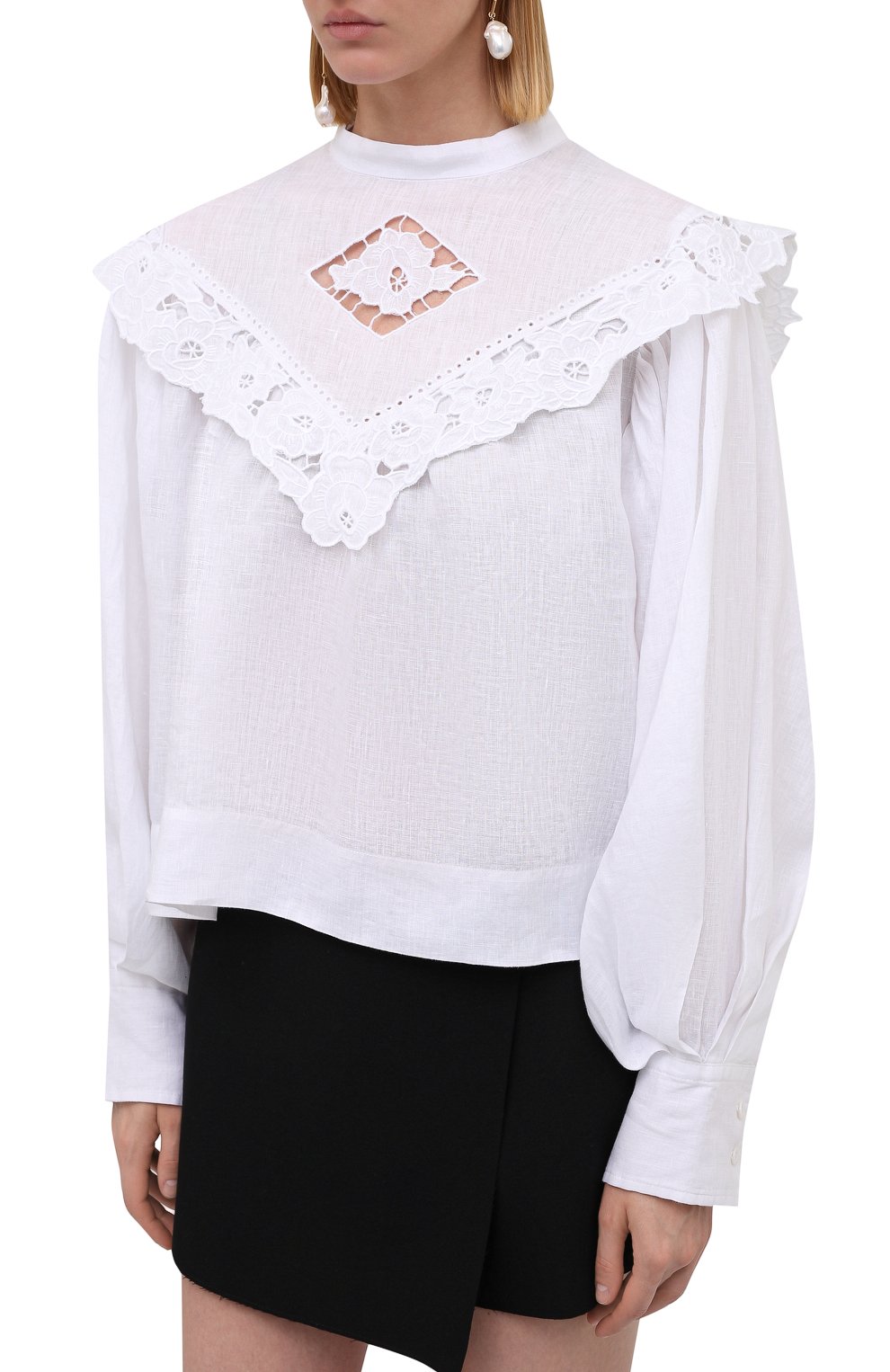 Льняная блузка ISABEL MARANT ETOILE, арт. HT2117-21A030E/ELIJA, фото 3