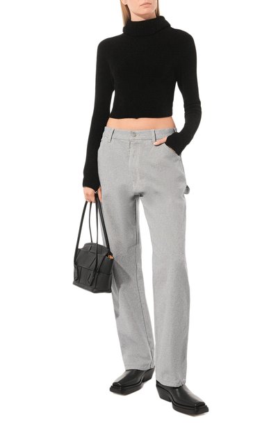 Водолазка с капюшоном JACQUEMUS черного цвета по цене 56250 руб., арт. 22H223KN135/2164BLACK, фото 2 Водолазка с капюшоном JACQUEMUS, арт. 22H223KN135/2164BLACK, фото 2