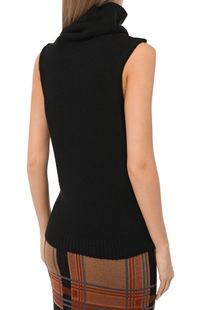 Жилет из шерсти и кашемира DRIES VAN NOTEN, арт. 242-011237-9722, фото 4