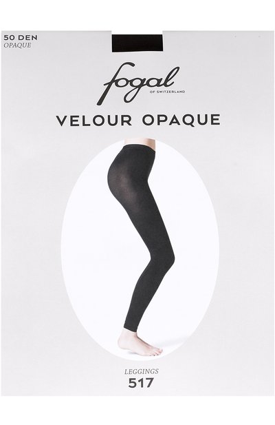 Женские укороченные легинсы FOGAL, арт. 517/VEL0UR 0PAQUE/50DEN/LEGGINGS