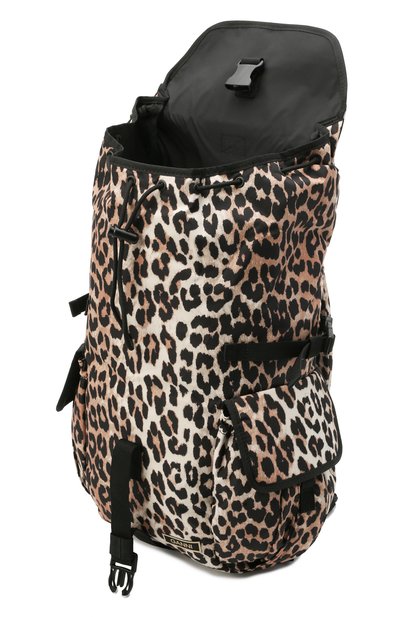 Рюкзак GANNI леопардового цвета по цене 25850 руб., арт. A2904, фото 4 Рюкзак GANNI, арт. A2904, фото 4