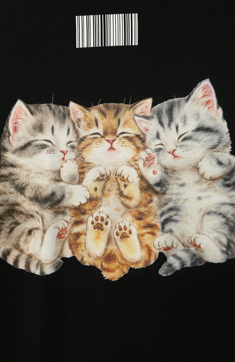 Хлопковая футболка VTMNTS, арт. VL12TR360B/1602, фото 5