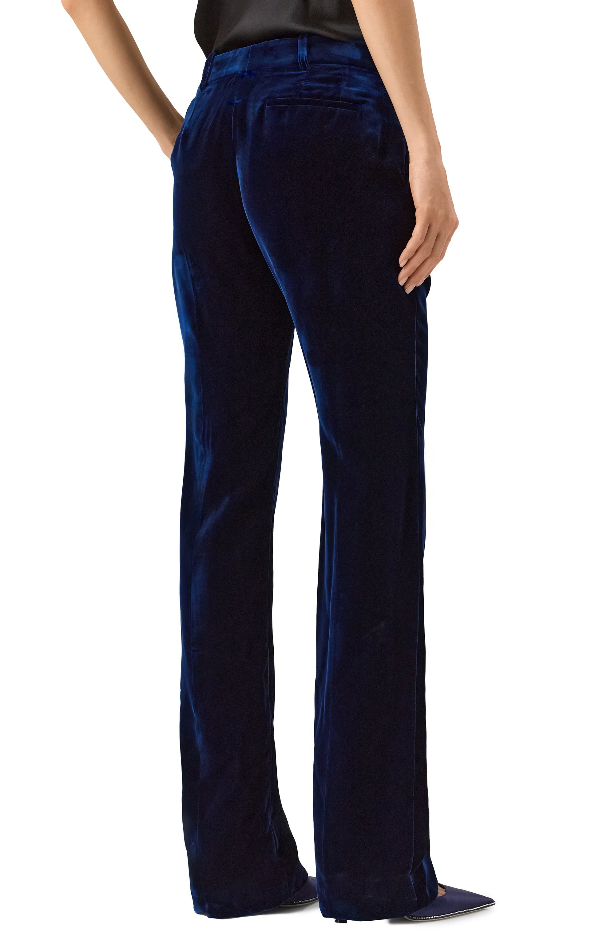 Бархатные брюки NINA RICCI, арт. 24ACPA004/RA0044, фото 4