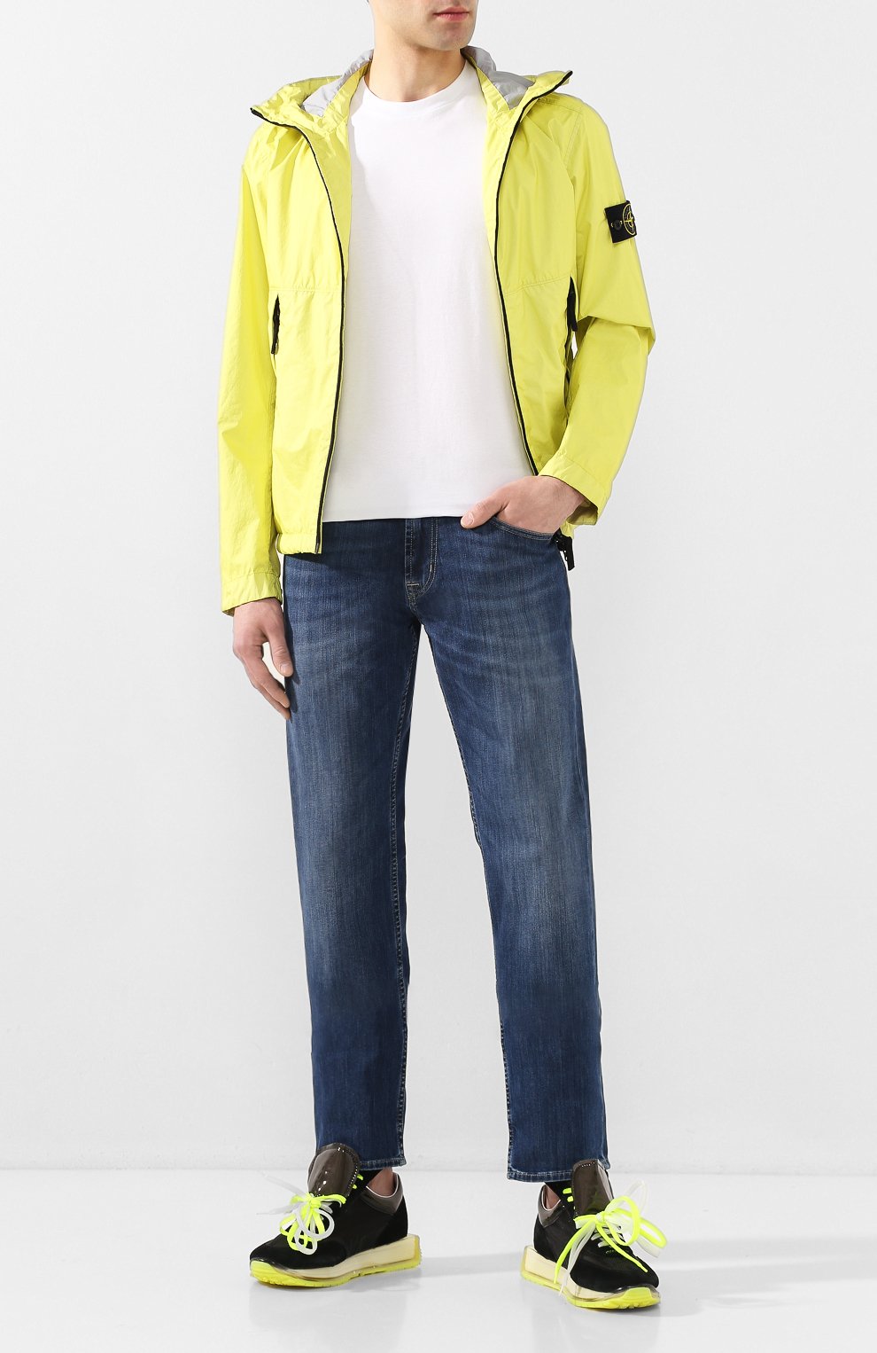 Куртка STONE ISLAND желтого цвета по цене 64900 руб., арт. 721542423, фото 2 Куртка STONE ISLAND, арт. 721542423, фото 2