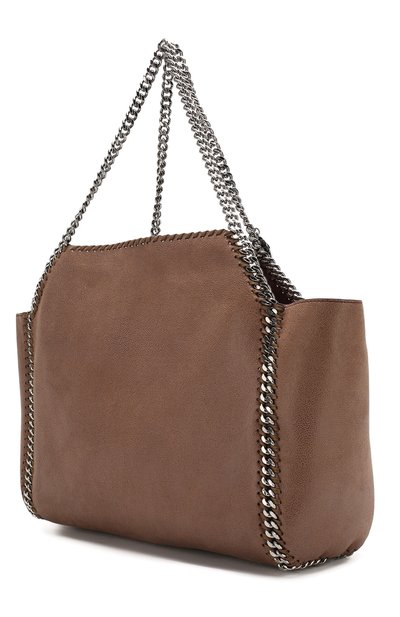 Сумка-тоут falabella STELLA MCCARTNEY коричневого цвета по цене 103500 руб., арт. 507185/W8187, фото 3 Сумка-тоут falabella STELLA MCCARTNEY, арт. 507185/W8187, фото 3