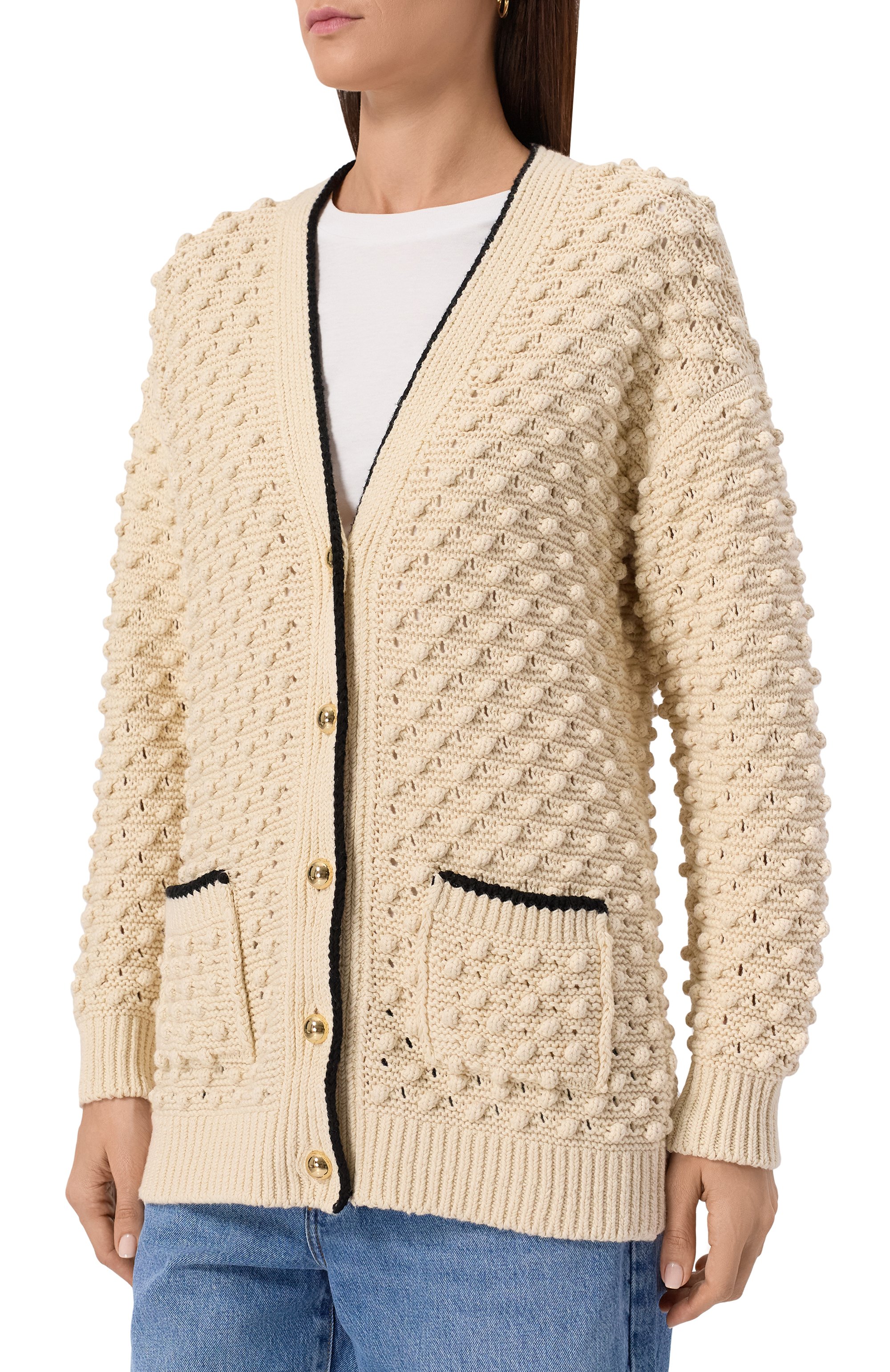 Хлопковый кардиган FRAME DENIM, арт. WE25KSW029, фото 3