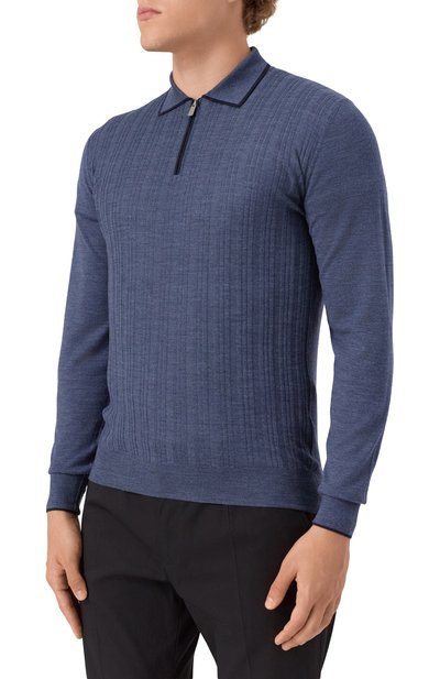 Шерстяное поло FEDELI, арт. MU006453, фото 3