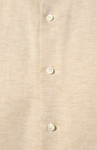 Рубашка изо льна и хлопка CANALI, арт. 7A1/GD03158, фото 5