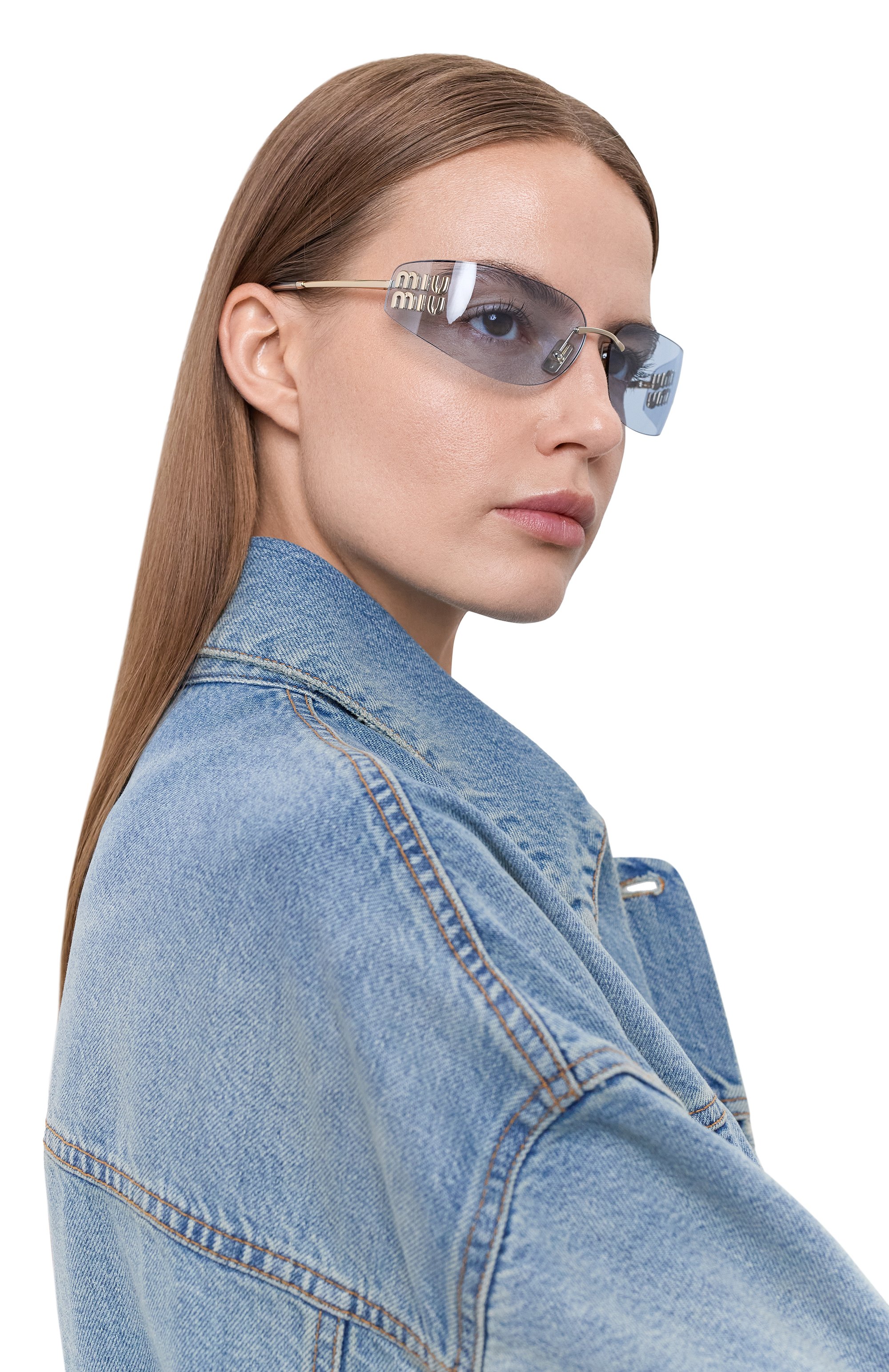 Солнцезащитные очки MIU MIU, арт. A51S-ZVN10P, фото 2