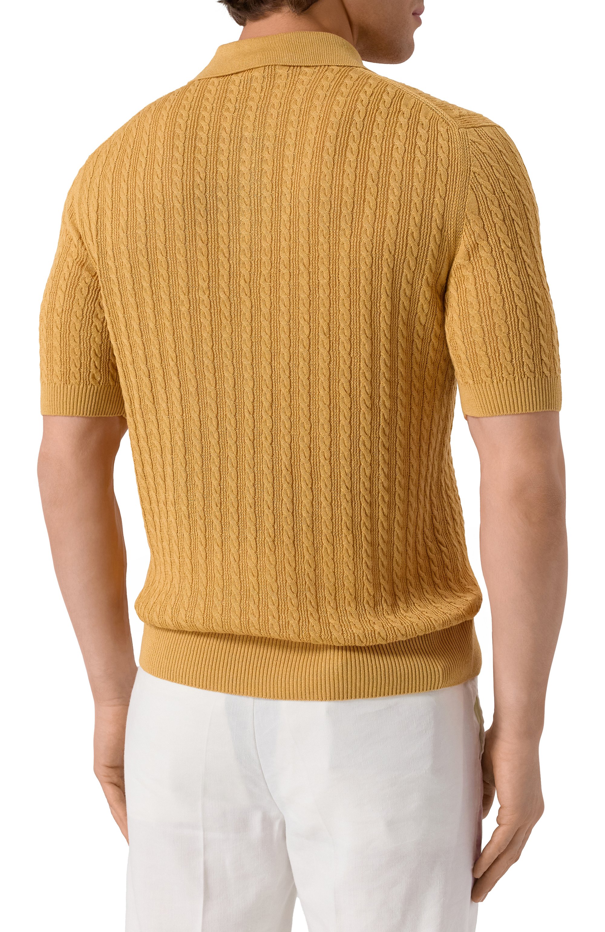 Поло изо льна и хлопка SLOWEAR, арт. 810212/Z1355, фото 4