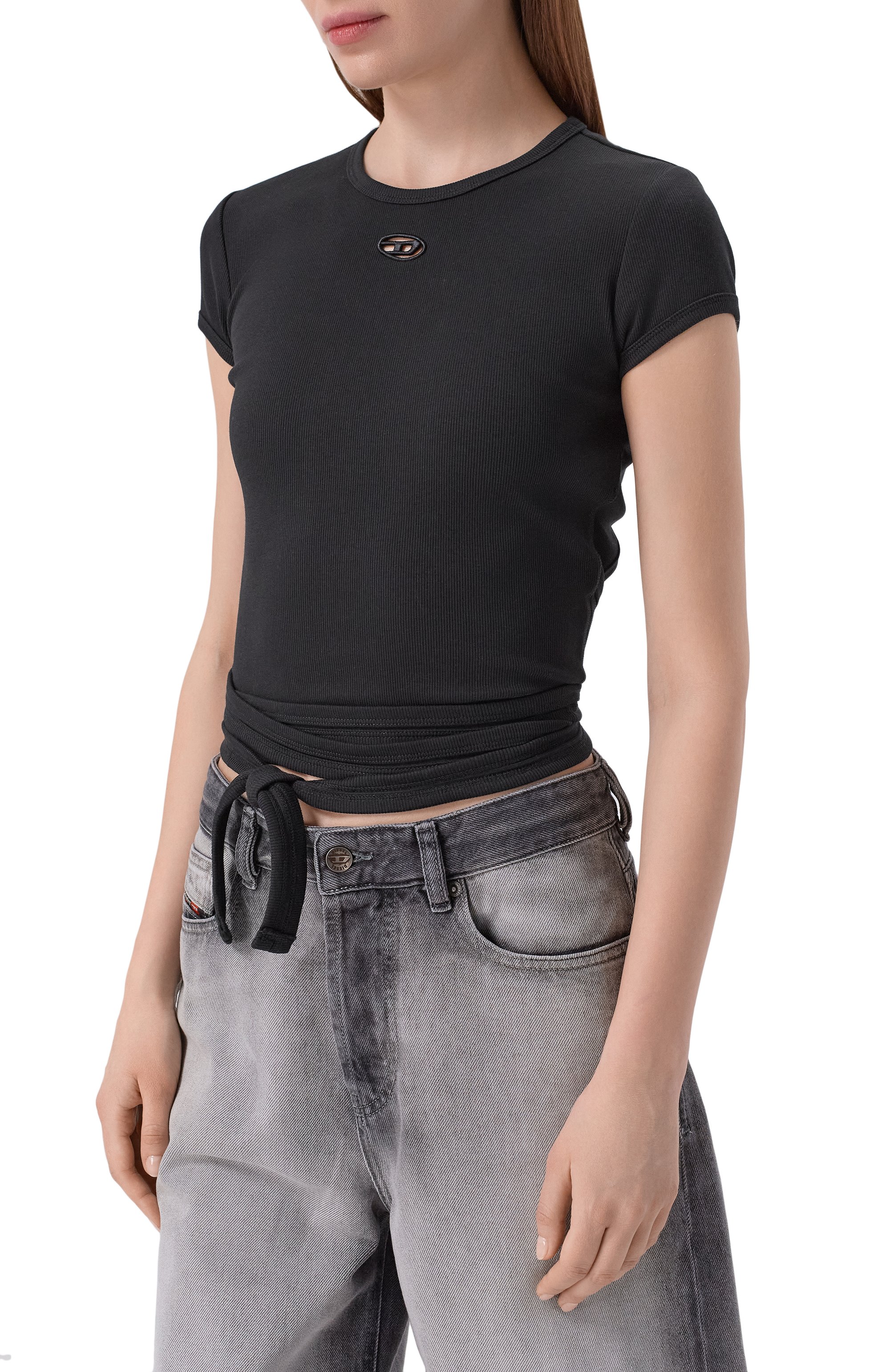 Топ DIESEL черного цвета по цене 15450 руб., арт. A21197/0EJAI, фото 3 Топ DIESEL, арт. A21197/0EJAI, фото 3