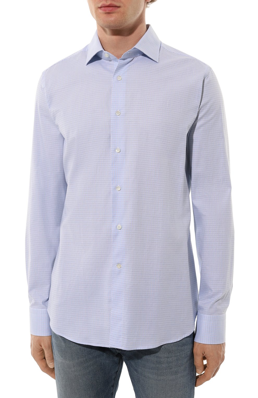 Хлопковая рубашка CANALI, арт. CCLX098/GD03289, фото 3