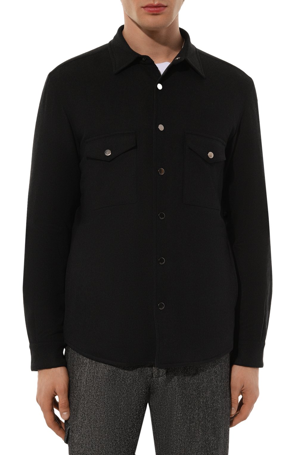Куртка-рубашка из шелка и кашемира COLOMBO, арт. GI00463/50504-U, фото 3