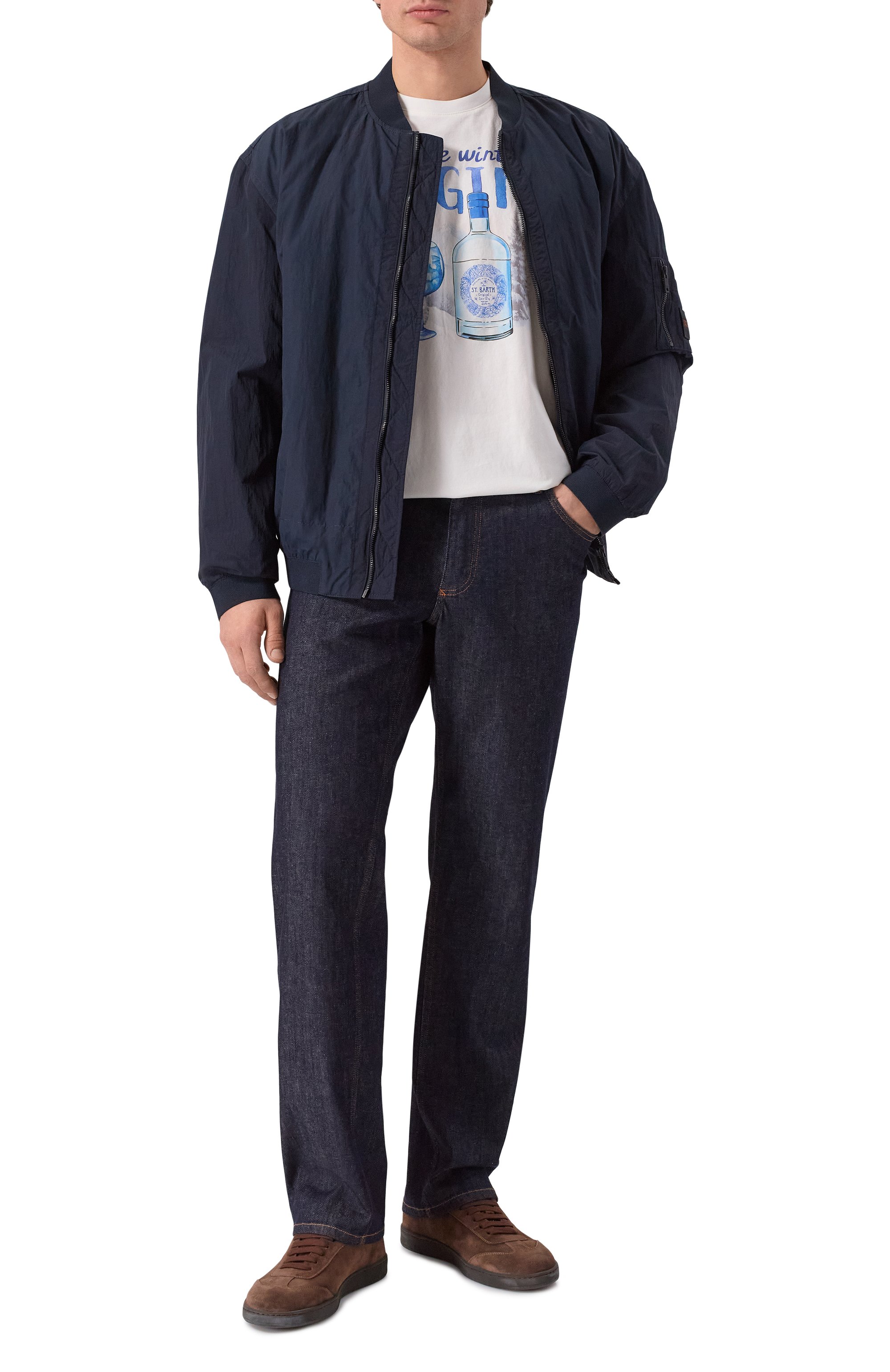 Хлопковая футболка MC2 SAINT BARTH, арт. ARN0001-00629I/ARN0TT, фото 2