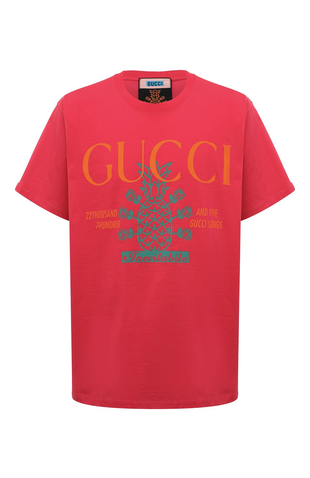 Хлопковая футболка GUCCI, арт. 616036 XJD20, фото 1