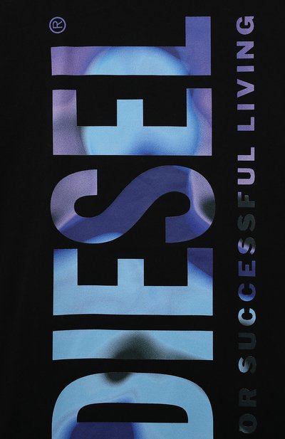 Хлопковая футболка DIESEL, арт. J01366/KYAUN, фото 3