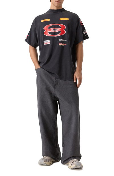 Хлопковые брюки BALENCIAGA, арт. 838695/TSWB3, фото 2