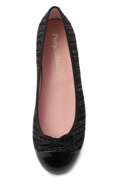 Балетки PRETTY BALLERINAS черного цвета по цене 21300 руб., арт. 48805, фото 4 Балетки PRETTY BALLERINAS, арт. 48805, фото 4