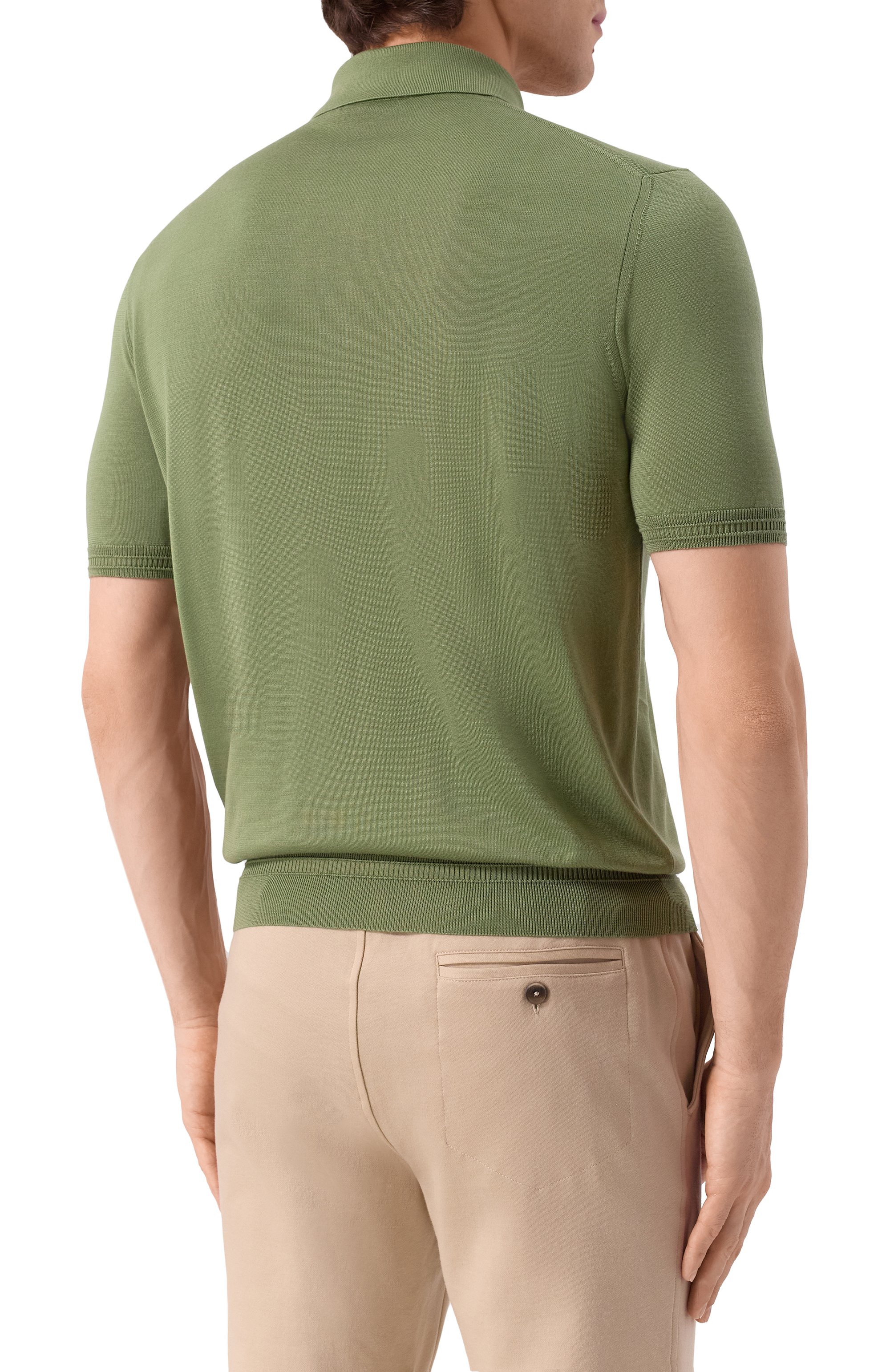 Шелковое поло STEFANO RICCI, арт. K616215P31/F25101, фото 4