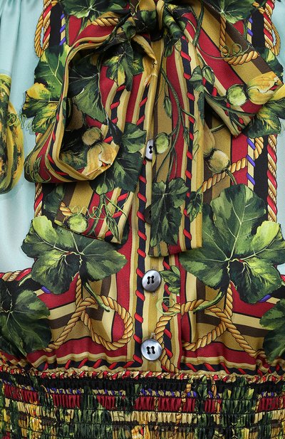 Шелковое платье DOLCE & GABBANA, арт. F6J8ST/GDV90, фото 5