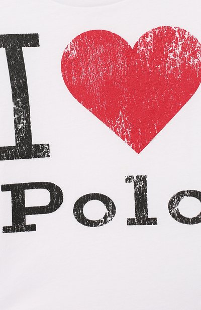 Хлопковая футболка POLO RALPH LAUREN, арт. 313750814, фото 3