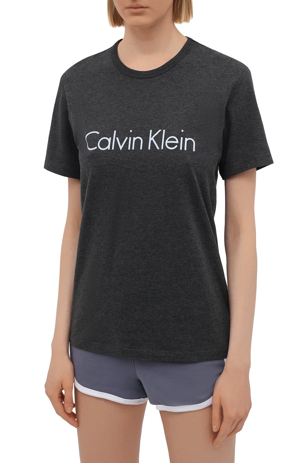 Хлопковая футболка CALVIN KLEIN, арт. QS6105E, фото 3