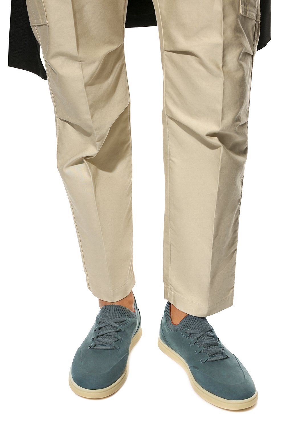 Кожаные кеды soho walk LORO PIANA, арт. FAL2899, фото 3