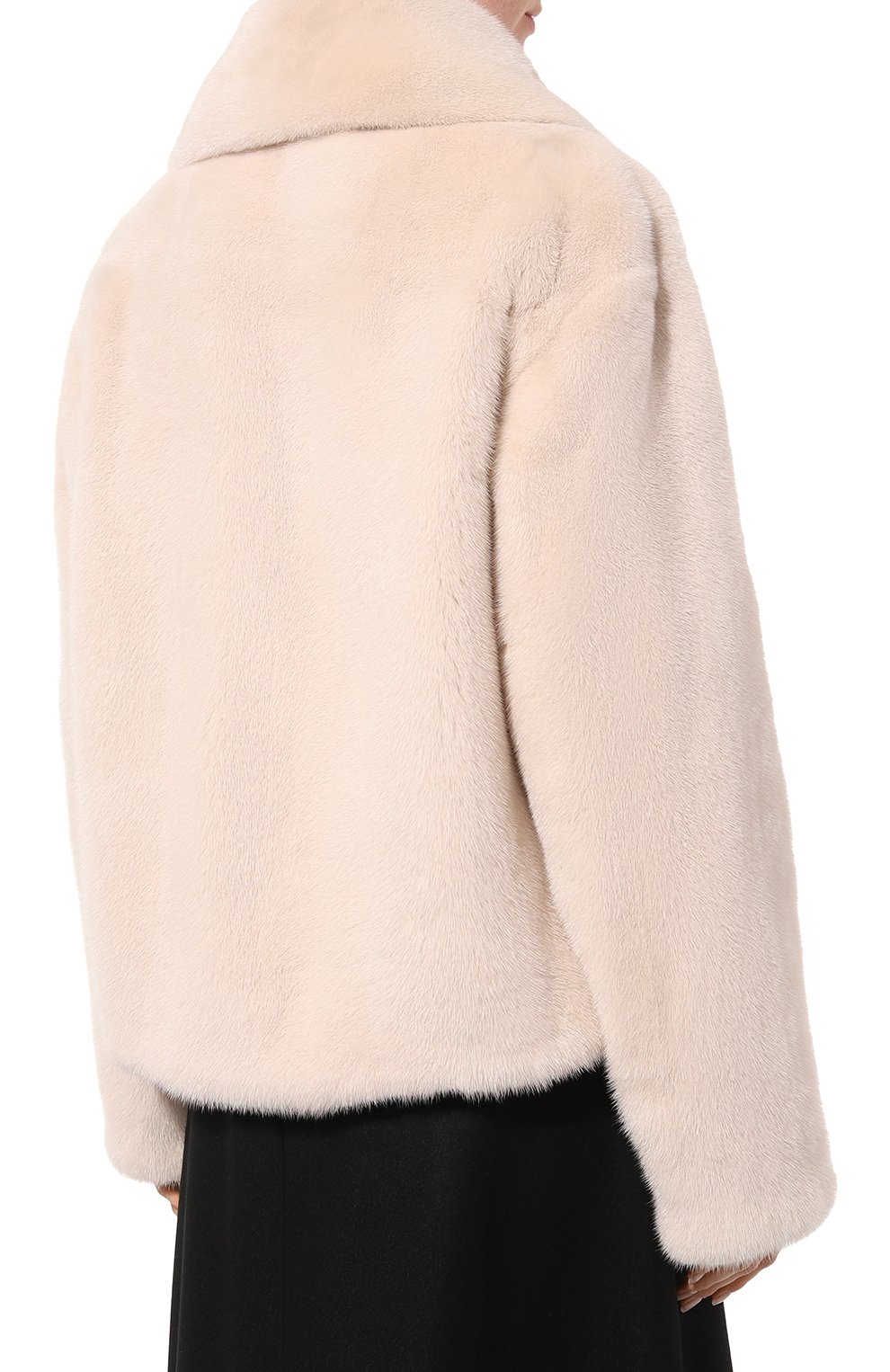 Шуба из норки YVES SALOMON, арт. 25WYV30762VMLX, фото 4