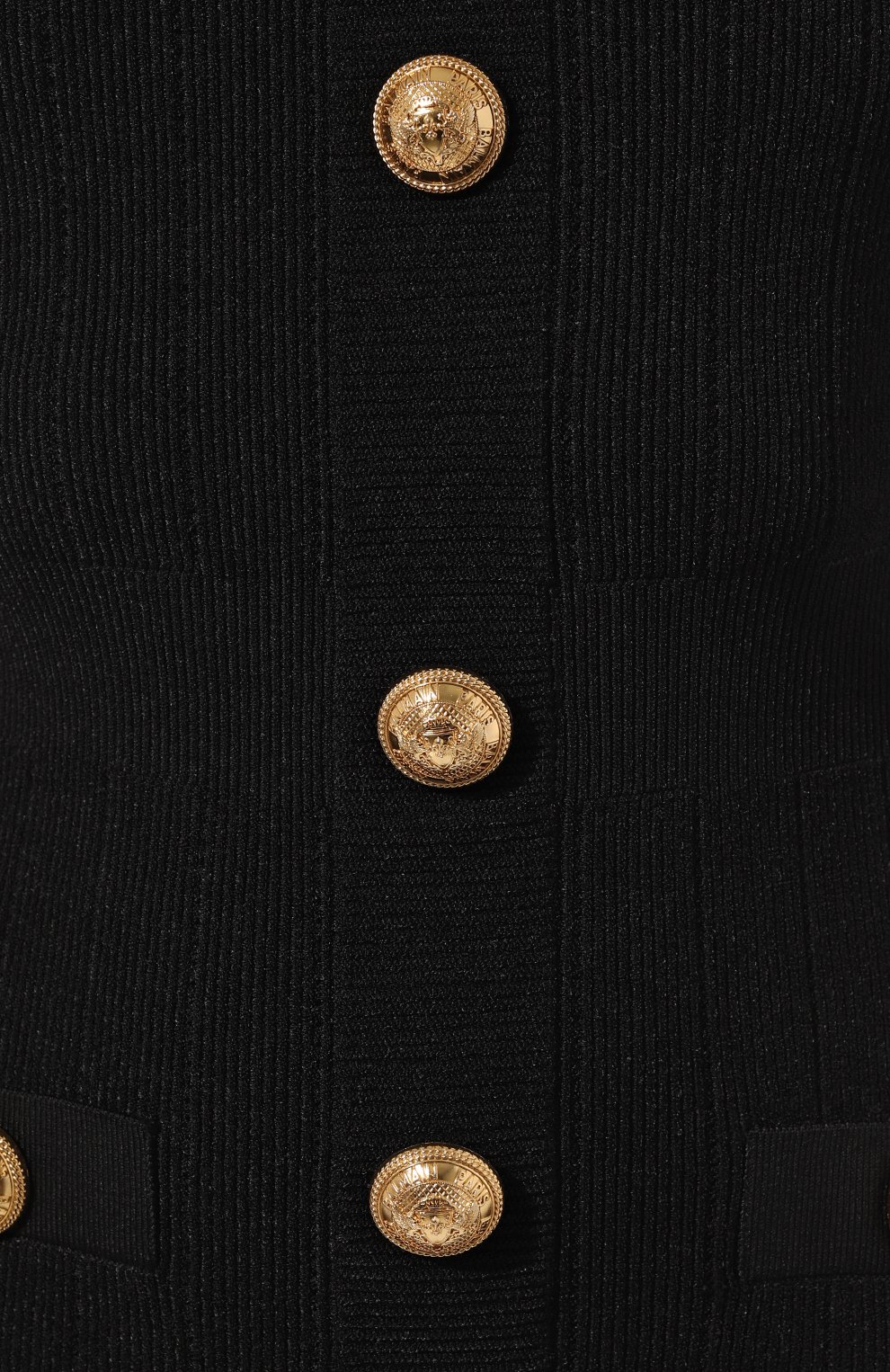 Платье из вискозы BALMAIN, арт. AF0R8398KE17, фото 5