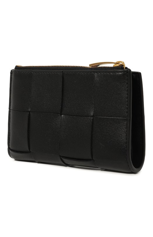 Кожаное портмоне Bottega Veneta 750262/VCQC1 Чёрный  750262/VCQC1 Фото 2