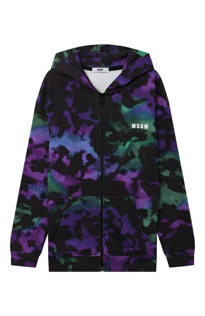Хлопковая толстовка MSGM KIDS, арт. MS027944, фото 1