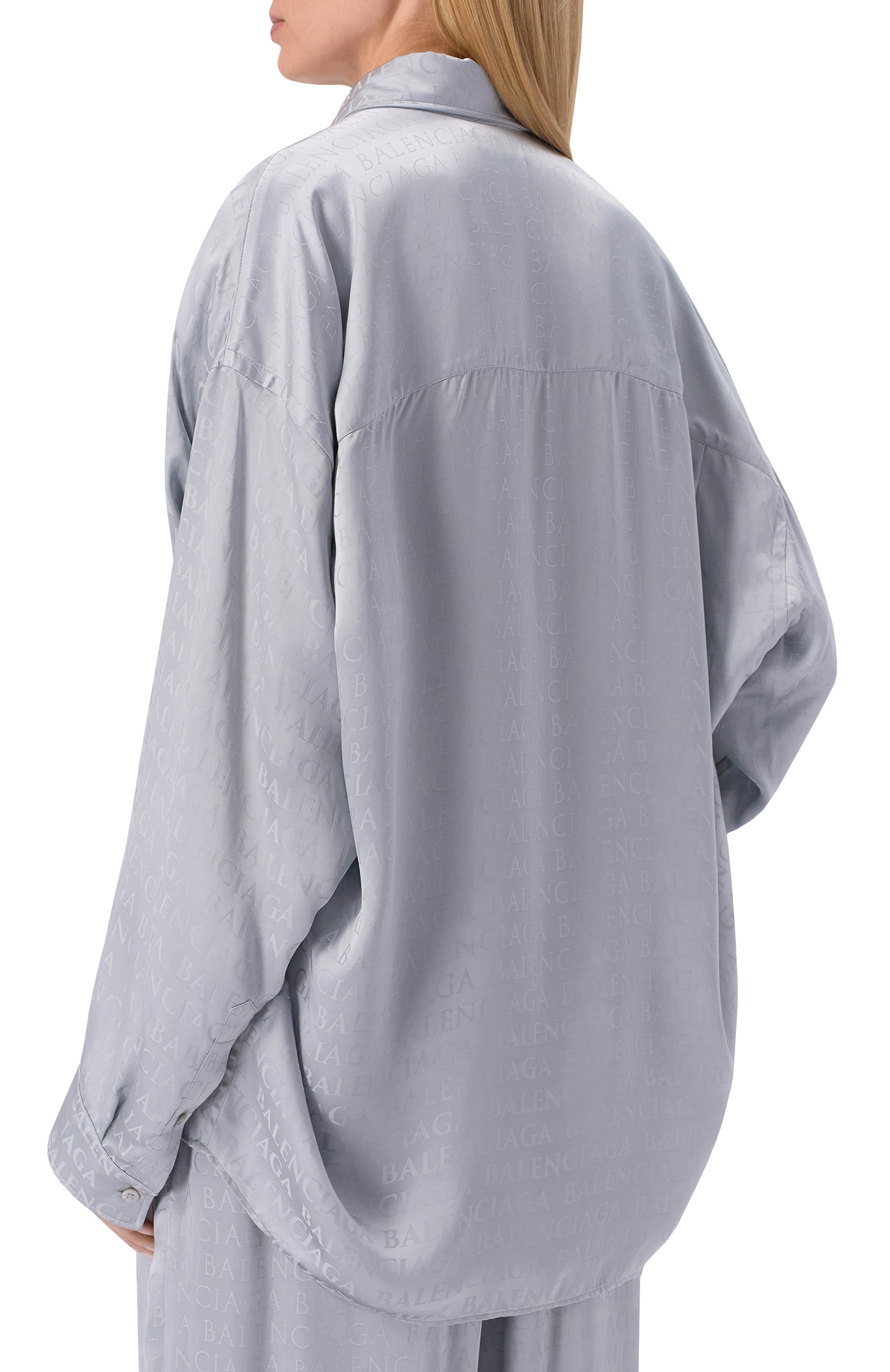 Рубашка из вискозы BALENCIAGA, арт. 850978/TT054, фото 4