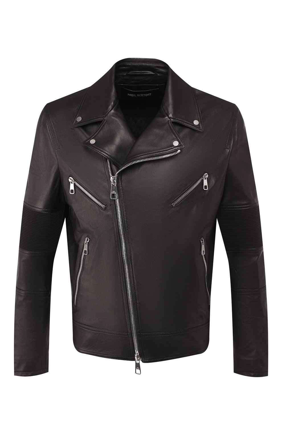 Кожаная косуха NEIL BARRETT, арт. PBPE577C/L700, фото 1