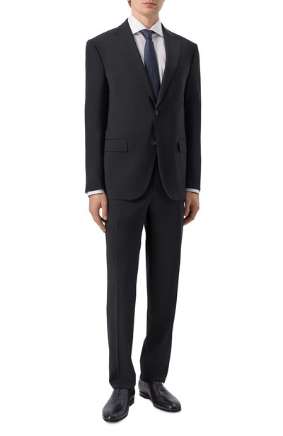 Кожаные оксфорды gentry SANTONI, арт. MCGG19275SA4GLAS, фото 2