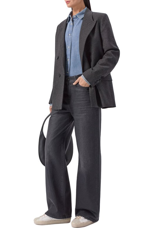 Кожаные кеды Hi Star Golden Goose Deluxe Brand GWF00118.F003976 Белый  GWF00118.F003976 Фото 3