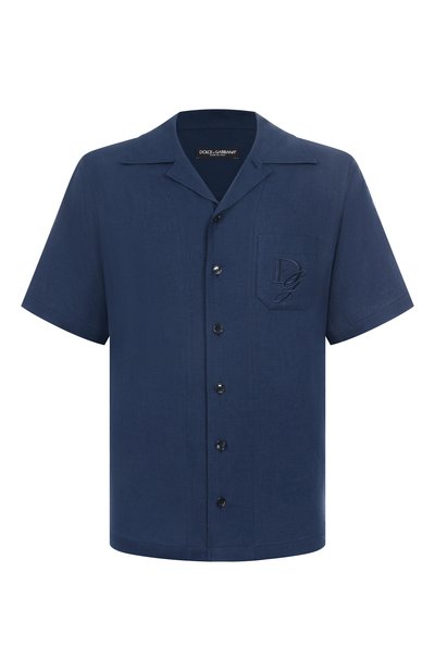 Льняная рубашка DOLCE & GABBANA, арт. G5JH9Z/FU4LG, фото 1