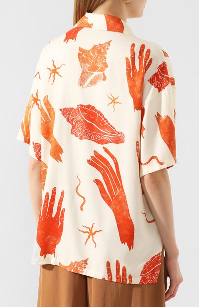 Рубашка из вискозы ACNE STUDIOS, арт. AC0206/W, фото 4